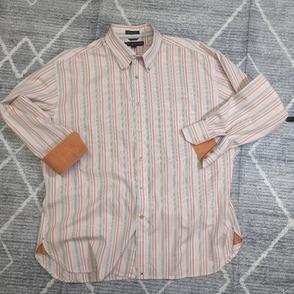 Tommy Hilfiger XL Button Down Striped